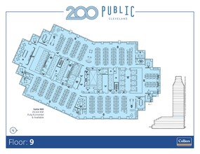 200 Public Sq, Cleveland, OH à louer Plan d’étage– Image 1 sur 1