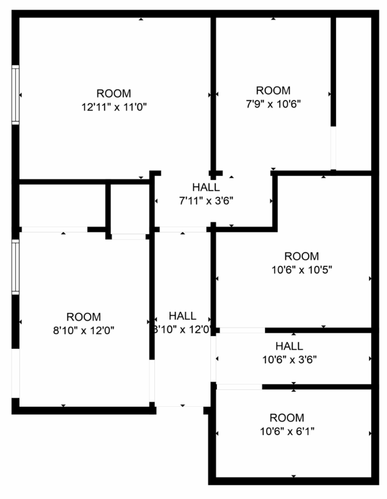 4620 W Commercial Dr, North Little Rock, AR à louer Plan d’étage– Image 1 sur 1