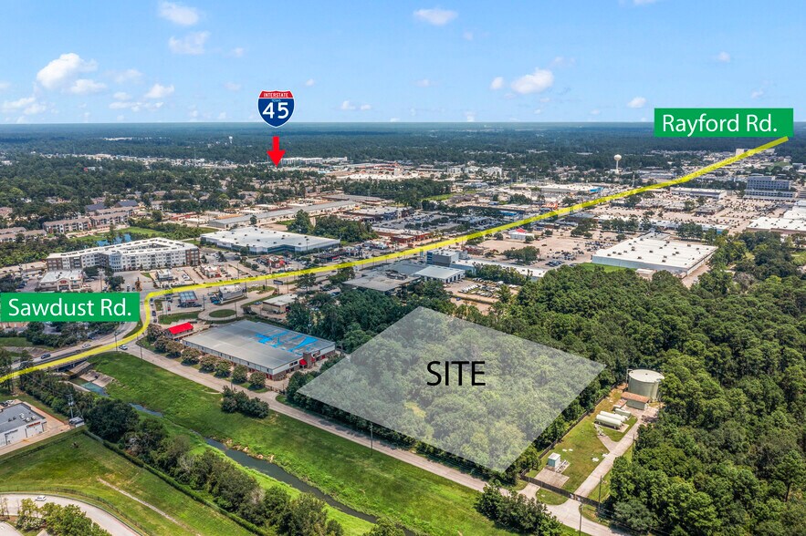 713 Sawdust Rd, Spring, TX à vendre - Aérien – Image 3 sur 7