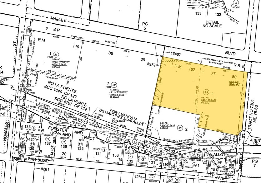 801-811 Sentous Ave, City Of Industry, CA à louer - Plan cadastral – Image 3 sur 4