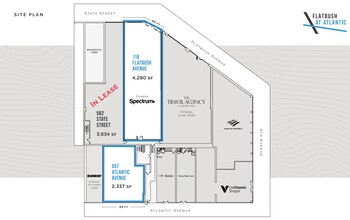 118-122 Flatbush Ave, Brooklyn, NY à louer Plan d’étage– Image 1 sur 2