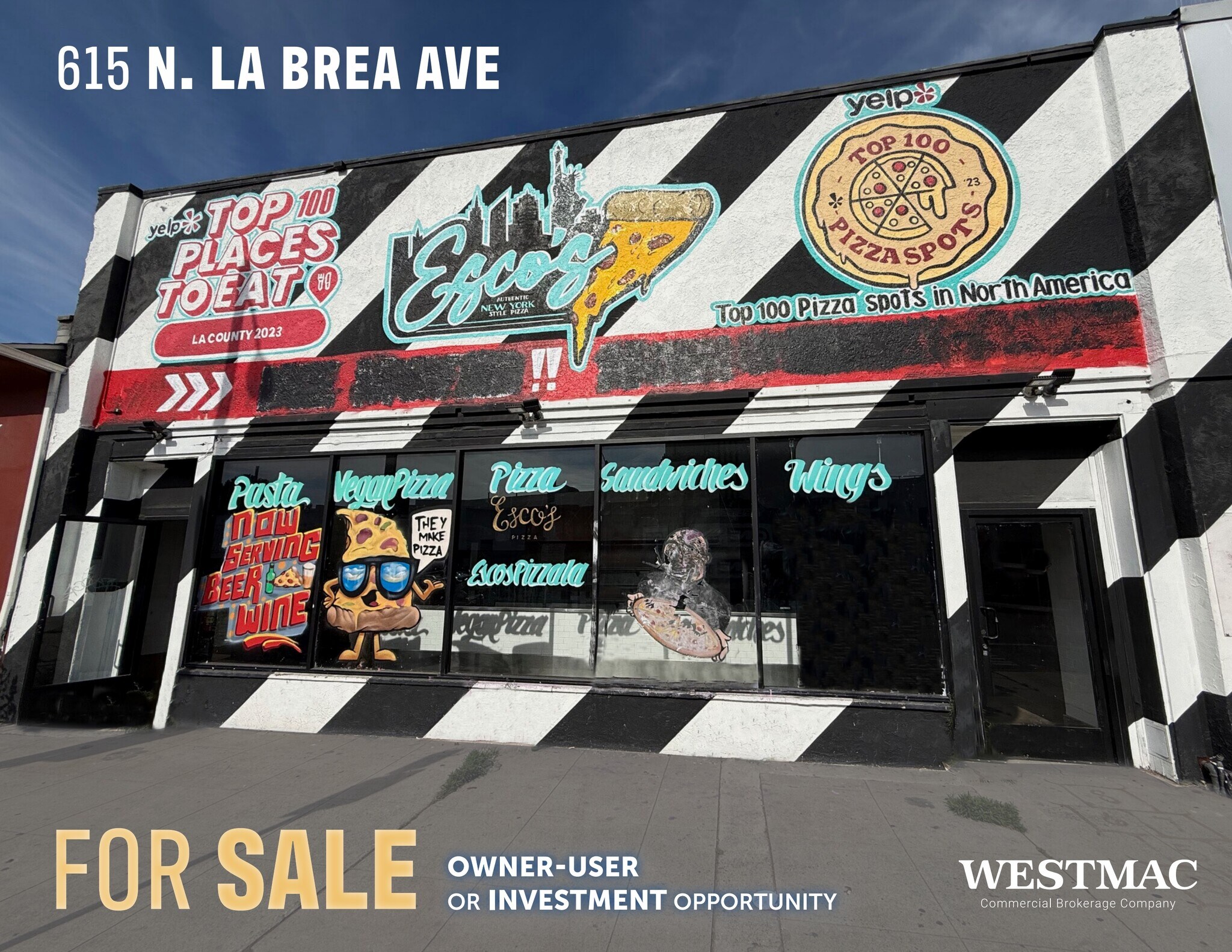 615 N La Brea Ave, Los Angeles, CA à vendre Photo de l’immeuble– Image 1 sur 10