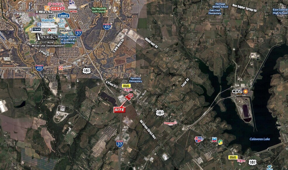 US Highway 181, San Antonio, TX à vendre - Aérien – Image 2 sur 5