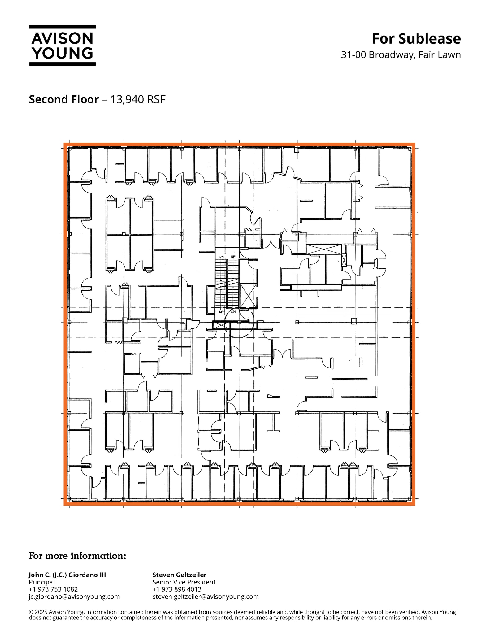 31-00 Broadway, Fair Lawn, NJ à louer Plan d’étage– Image 1 sur 1