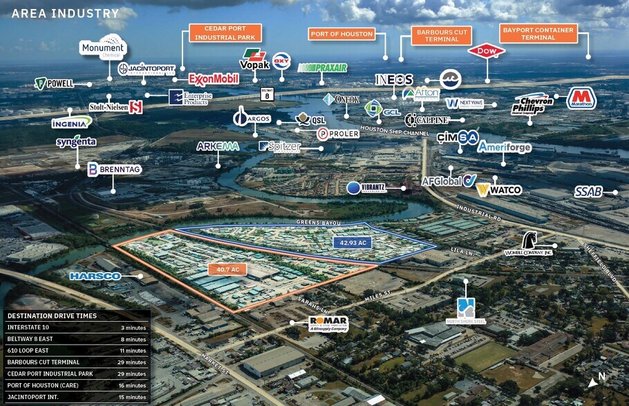 Lila Ln & Sarahs Ln, Houston, TX à louer - Aérien – Image 2 sur 2