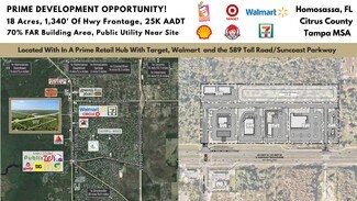 Plus de détails pour 6614 Suncoast blvd, Homosassa, FL - Terrain à vendre
