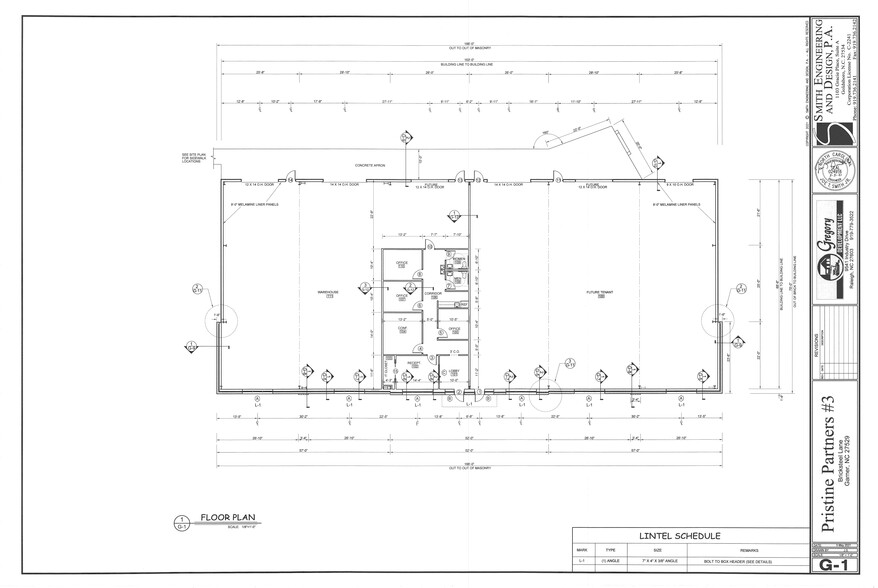 1000 Bricksteel Ln, Garner, NC à louer - Plan de site – Image 2 sur 8