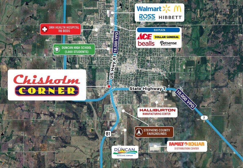 719 S Highway 81, Duncan, OK à vendre - Photo de l’immeuble – Image 2 sur 2
