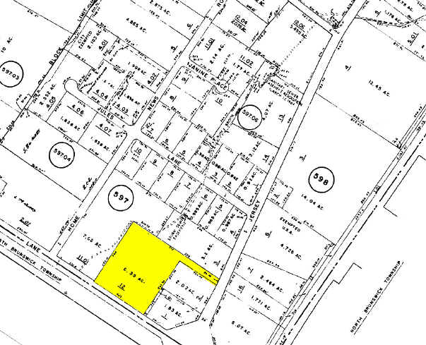107 How Ln, New Brunswick, NJ à louer - Plan cadastral – Image 3 sur 4
