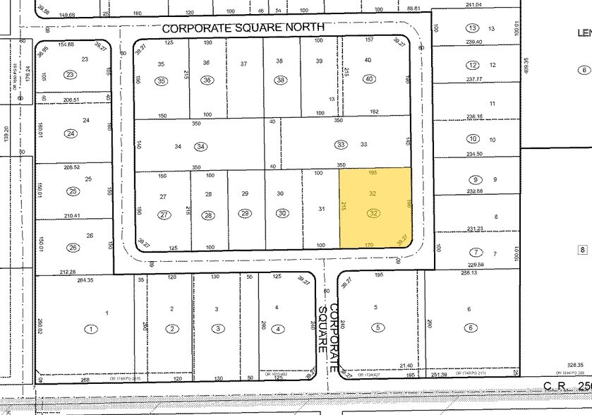 4472 Corporate Sq, Naples, FL à louer - Plan cadastral – Image 3 sur 4