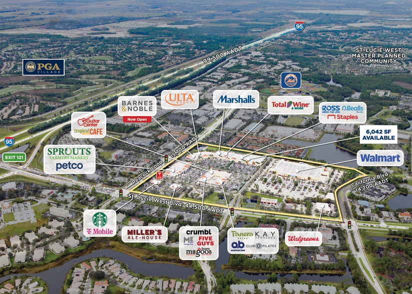 1801 St. Lucie West Blvd, Port Saint Lucie, FL à louer - Aérien – Image 2 sur 11