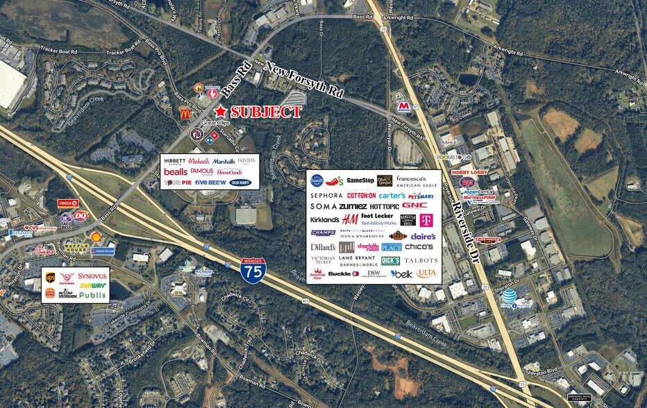 1683-1693 Bass Rd, Macon-Bibb, GA à louer - Photo de l’immeuble – Image 3 sur 3