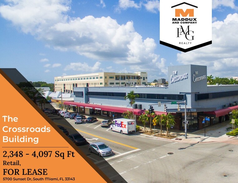 7200-7222 Red Rd, South Miami, FL à louer - Photo de l’immeuble – Image 1 sur 9