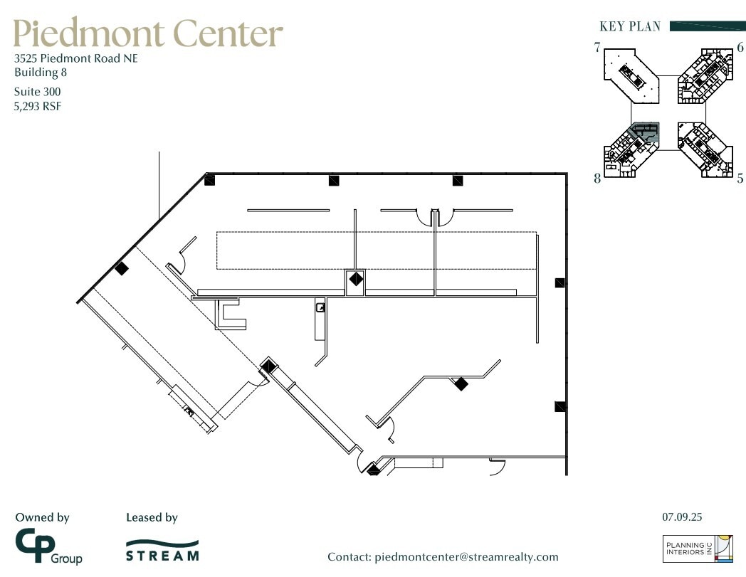 3495 Piedmont Rd NE, Atlanta, GA à louer Plan d’étage– Image 1 sur 1