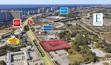 9800 Front Beach Rd, Panama City, FL - Vue aérienne vue de carte