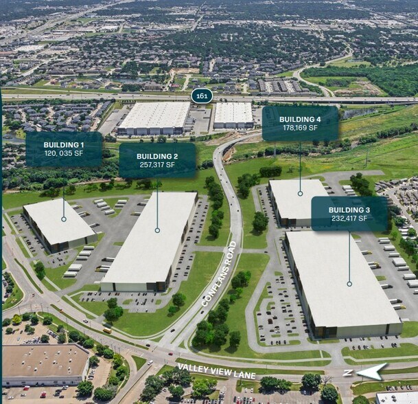 1503 Valley View Ln, Irving, TX à louer - Plan de site – Image 2 sur 8