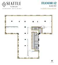 1218 3rd Ave, Seattle, WA à louer Plan d’étage– Image 1 sur 1