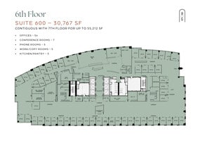 901 N Glebe Rd, Arlington, VA à louer Plan d’étage– Image 1 sur 1