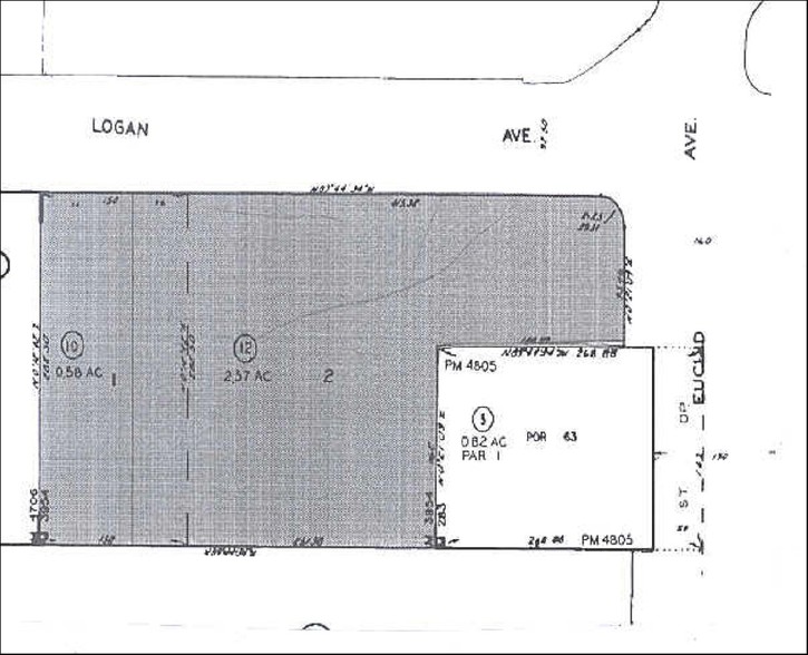 5065 Logan Ave, San Diego, CA à louer - Plan cadastral – Image 2 sur 7