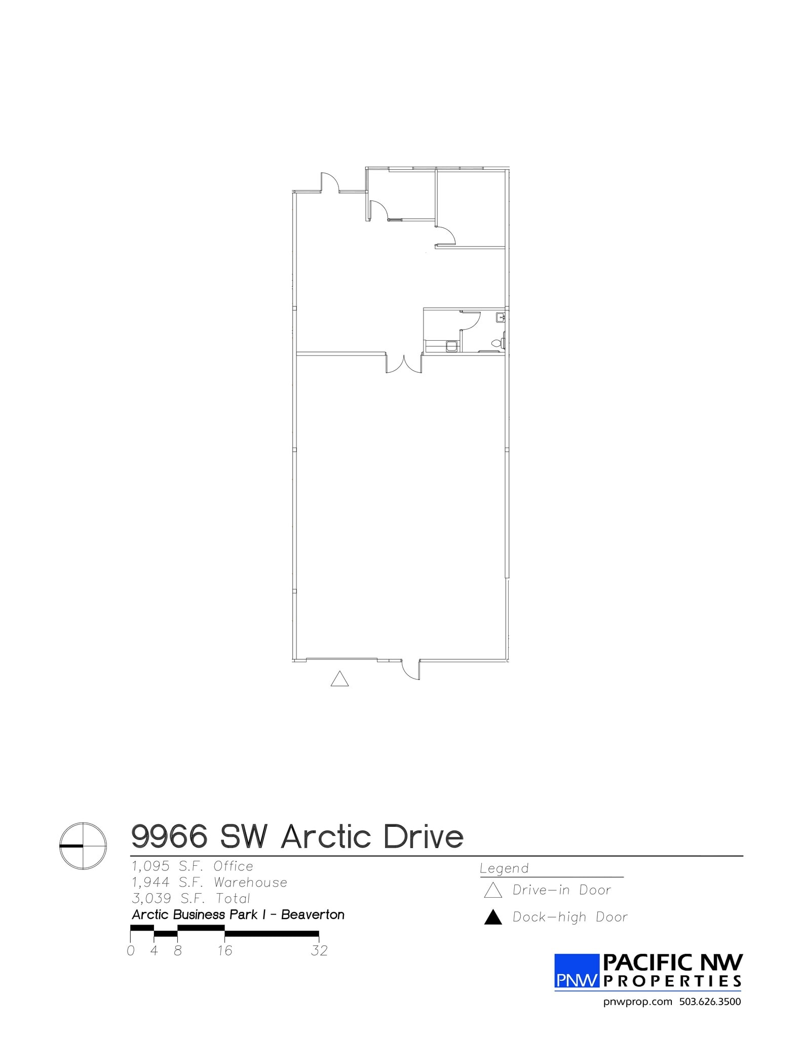 9946-9978 SW Arctic Dr, Beaverton, OR à louer Plan de site– Image 1 sur 1