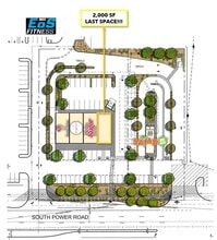 7494 S Power Rd, Gilbert, AZ à louer Plan de site– Image 1 sur 1
