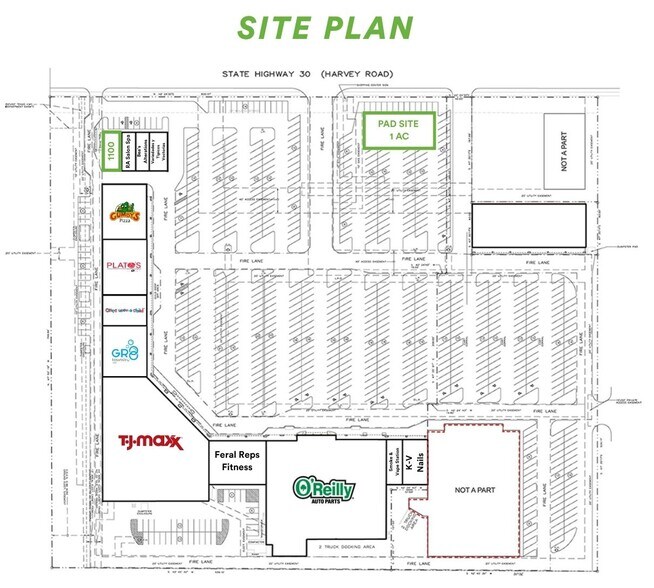 1100-1400 Harvey Rd, College Station, TX à louer - Photo de l’immeuble – Image 3 sur 6