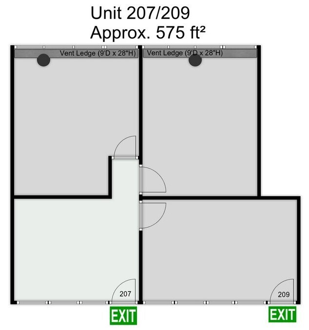 10721 W Capitol Dr, Milwaukee, WI à louer Plan d’étage– Image 1 sur 1