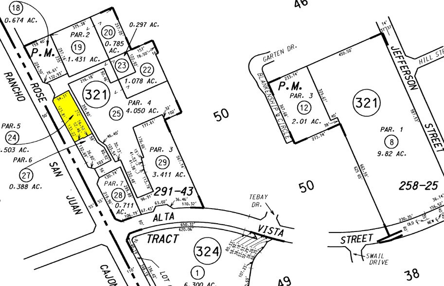 750 N Rose Dr, Placentia, CA à vendre - Plan cadastral – Image 2 sur 2