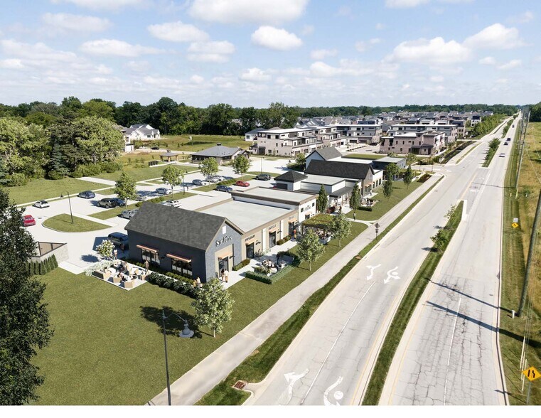 Spring Mill Road & 116th Street, Carmel, IN à louer - Aérien – Image 2 sur 10