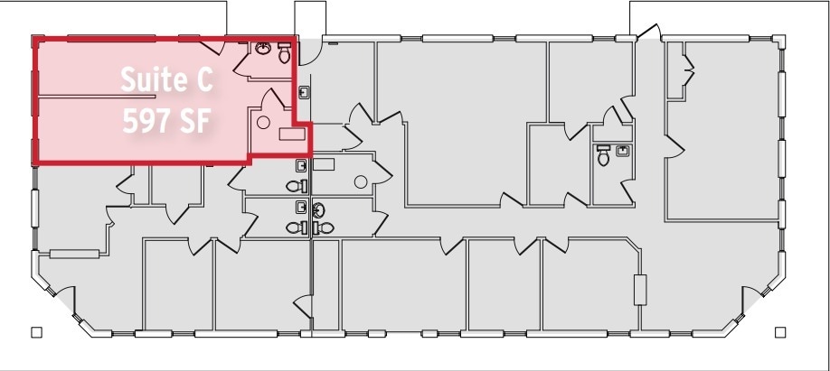 211-237 Dunbar Cave Rd, Clarksville, TN à louer Plan d’étage– Image 1 sur 1