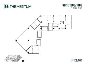 12221 Merit Dr, Dallas, TX à louer Plan d’étage– Image 1 sur 1