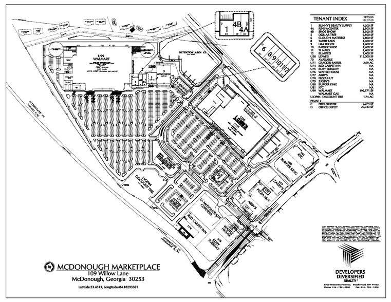 133 Willow Ln, McDonough, GA à louer - Plan de site – Image 3 sur 16