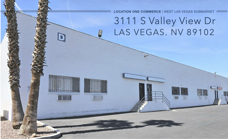 3111 S Valley View Blvd, Las Vegas, NV à louer - Photo principale – Image 1 sur 5