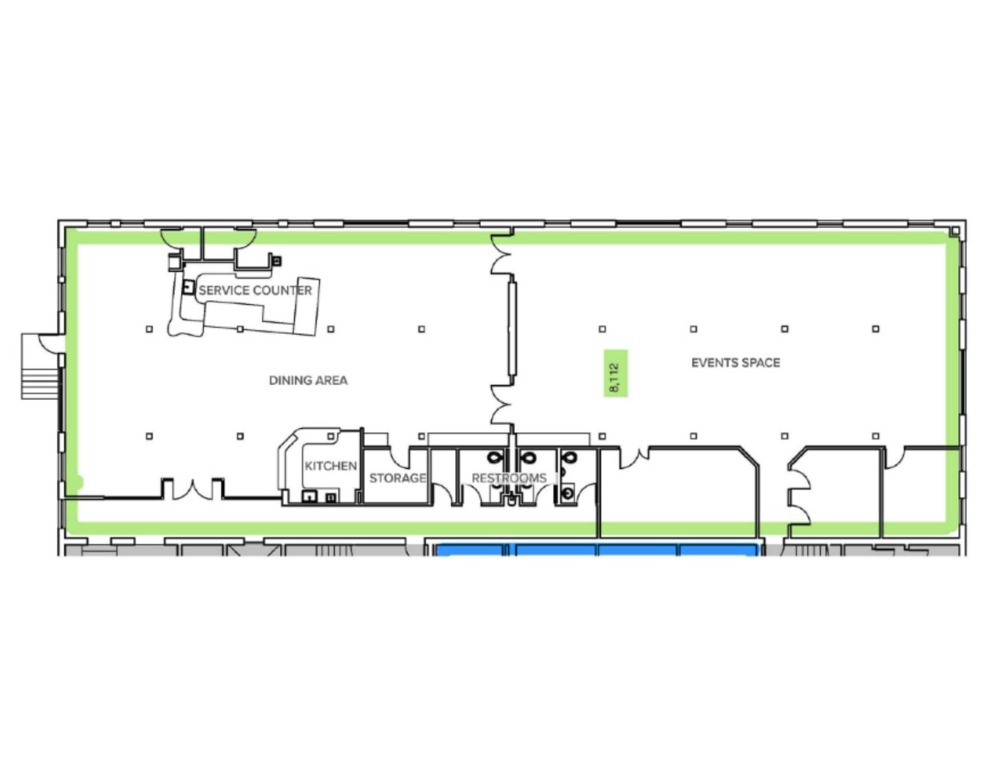 1407 Fleet St, Baltimore, MD à louer Plan d’étage– Image 1 sur 1
