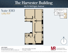 180 N Michigan Ave, Chicago, IL à louer Plan d’étage– Image 1 sur 1