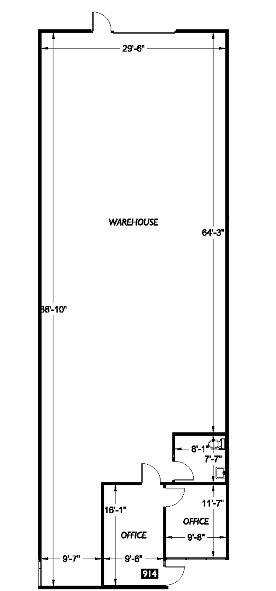 679-699 Strander Blvd, Tukwila, WA à louer Plan d’étage– Image 1 sur 1