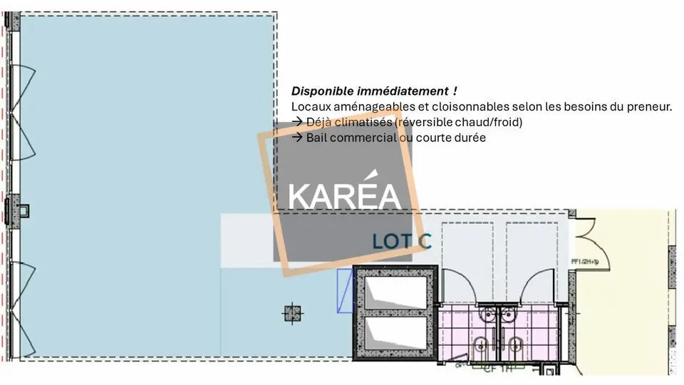 Bureau dans Chessy à louer - Plan d’étage – Image 3 sur 5