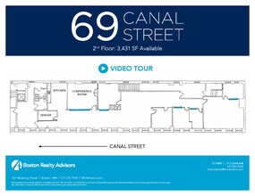 69 Canal St, Boston, MA à louer Plan d’étage– Image 1 sur 1