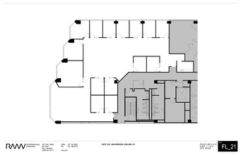 1999 Harrison St, Oakland, CA à louer Plan d’étage– Image 1 sur 1