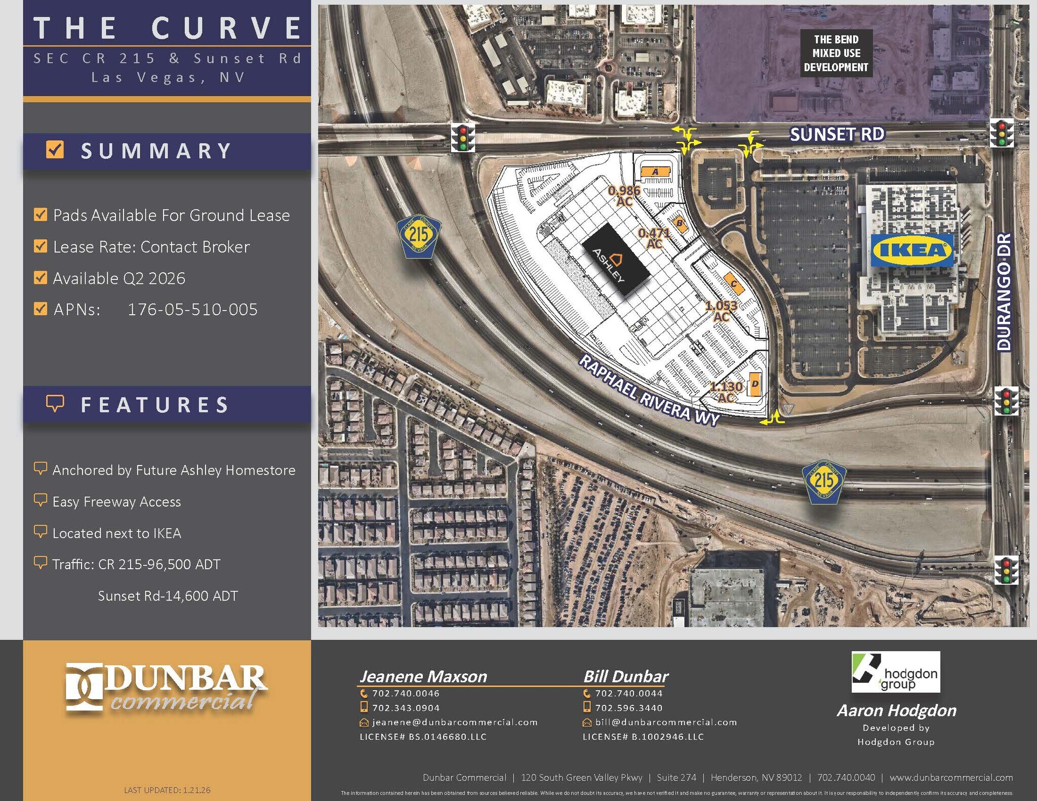 S SEC CR 215 & Sunset Rd., Las Vegas, NV à louer Photo principale– Image 1 sur 3