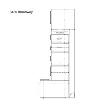 3430-3438 Broadway, New York, NY à louer Plan de site– Image 1 sur 1