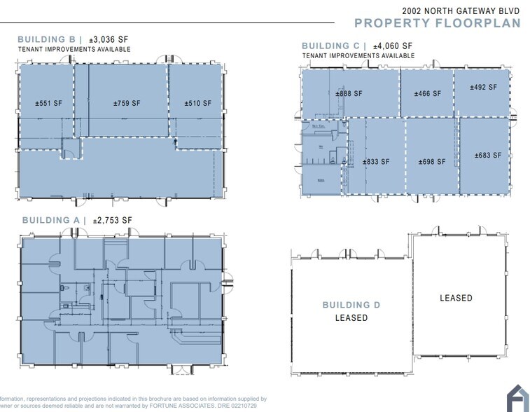2002 N Gateway Blvd, Fresno, CA à vendre - Plan d’étage – Image 3 sur 3