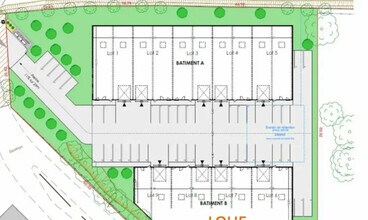 Local d’activités dans Rousset à louer Plan de site– Image 2 sur 2