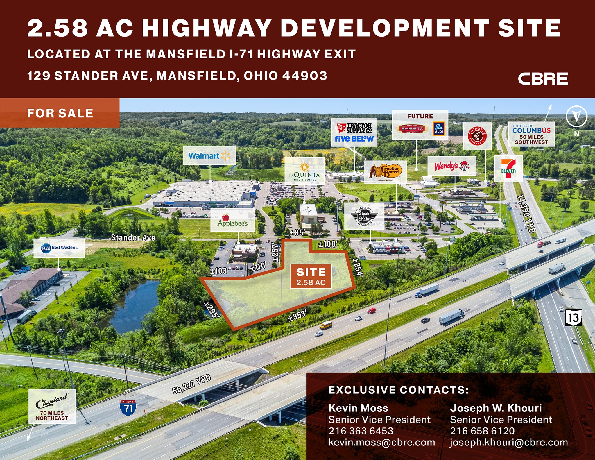 Stander Ave, Mansfield, OH à vendre Aérien– Image 1 sur 6