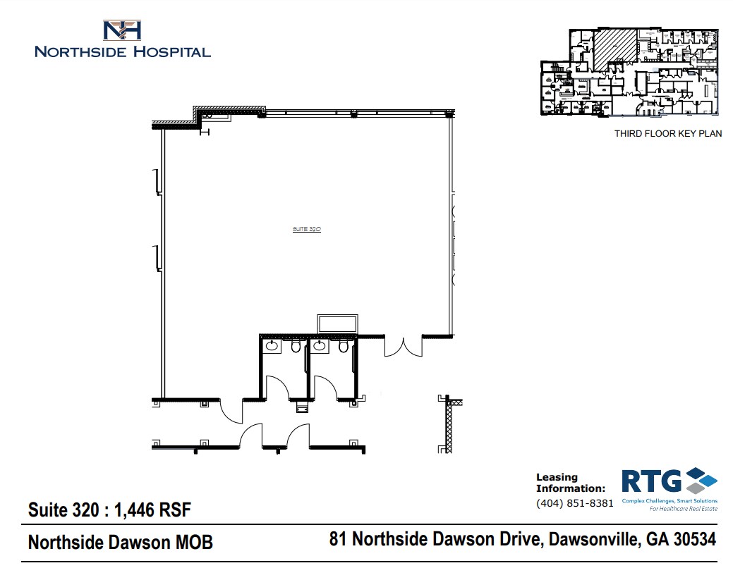 81 Northside Dawson Dr, Dawsonville, GA à louer Plan d’étage– Image 1 sur 1