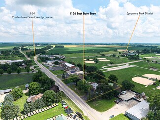Plus de détails pour 1126 E State St, Sycamore, IL - Local commercial à vendre