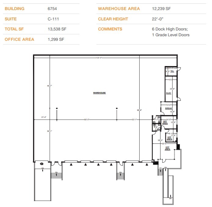 6774 Calle De Linea, San Diego, CA à louer Plan d’étage– Image 1 sur 2