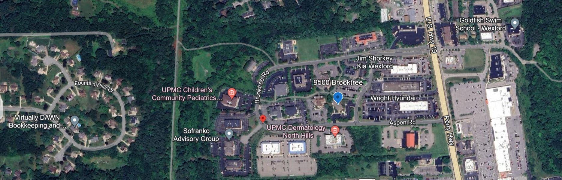 9500 Brooktree Rd, Wexford, PA à louer Photo de l’immeuble– Image 1 sur 1