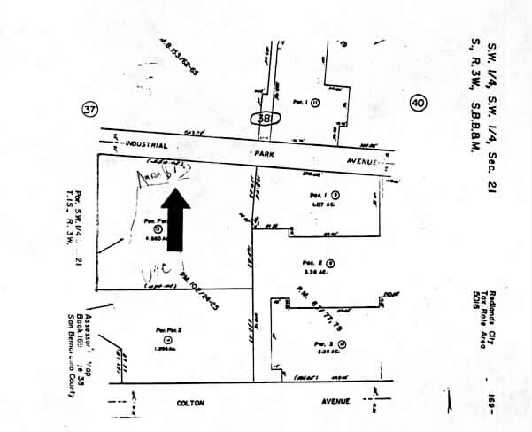 1402-1460 Industrial Park Ave, Redlands, CA à louer - Plan cadastral – Image 3 sur 3