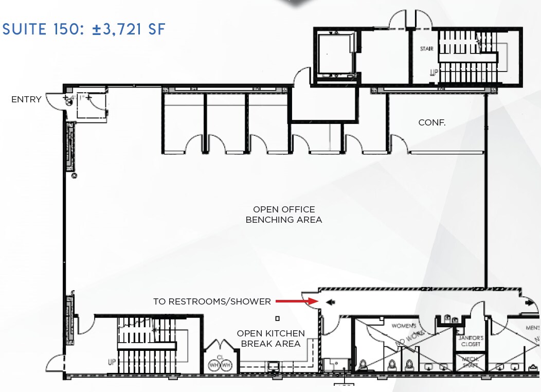 4940 El Camino Real, Los Altos, CA à louer Plan d’étage– Image 1 sur 1